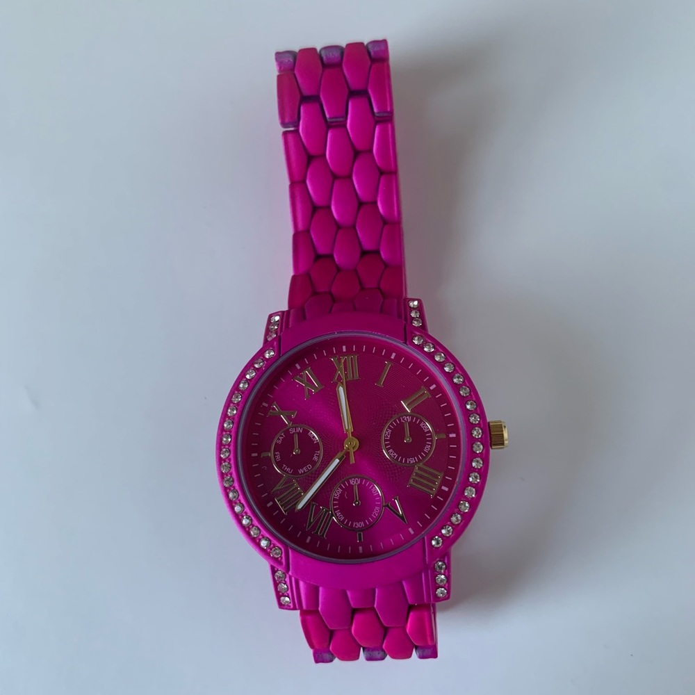 Cute Pink Watch - clock